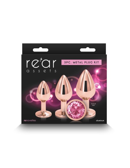 KIT DE ENTRENADOR DE ACTIVO TRASERO ORO ROSA ROSA