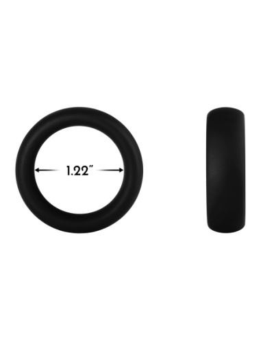 FORTO F-64 ANILLO DE 40 MM DE ANCHO PEQUEÑO NEGRO