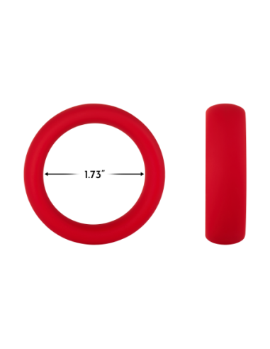 FORTO F-64 45MM RING WIDE MEDIUM RED