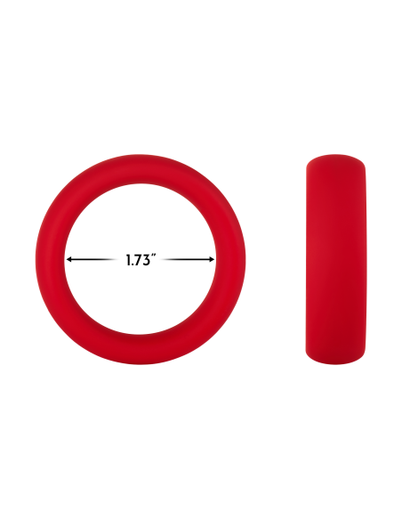 FORTO F-64 45MM RING WIDE MEDIUM RED