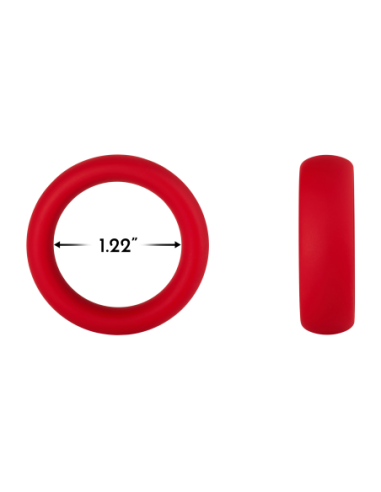 FORTO F-64 40MM RING WIDE SMALL RED