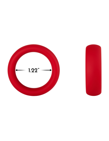 FORTO F-64 40MM RING WIDE SMALL RED