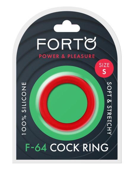 FORTO F-64 40MM RING WIDE SMALL RED