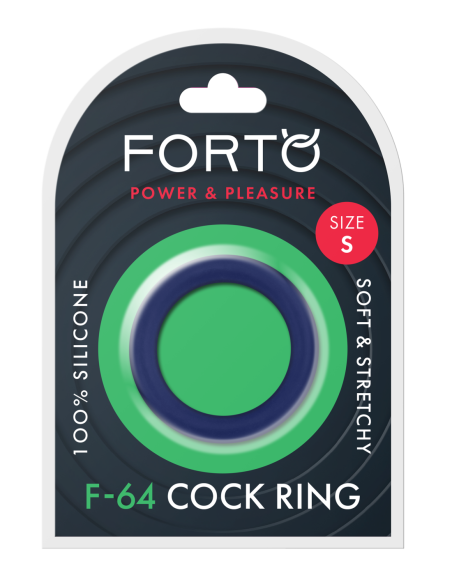 FORTO F-64 ANILLO DE 40 MM DE ANCHO PEQUEÑO AZUL