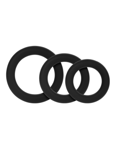 FORTO F-61 3 PIECE C-RING SET BLACK