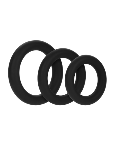 FORTO F-61 3 PIECE C-RING SET BLACK