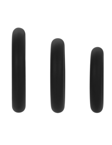FORTO F-61 3 PIECE C-RING SET BLACK