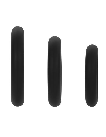 FORTO F-61 3 PIECE C-RING SET BLACK