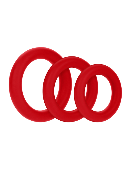 FORTO F-61 3 PIECE C-RING SET BLUE