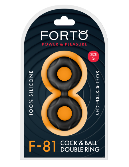 FORTO F-81 DOUBLE RING 44MM BLACK