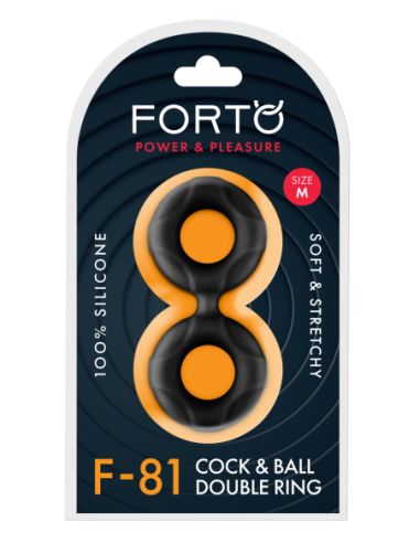 FORTO F-81 DOBLE ANILLO 47MM NEGRO