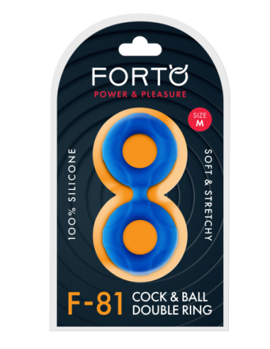 FORTO F-81 DOBLE ANILLO 47MM AZUL