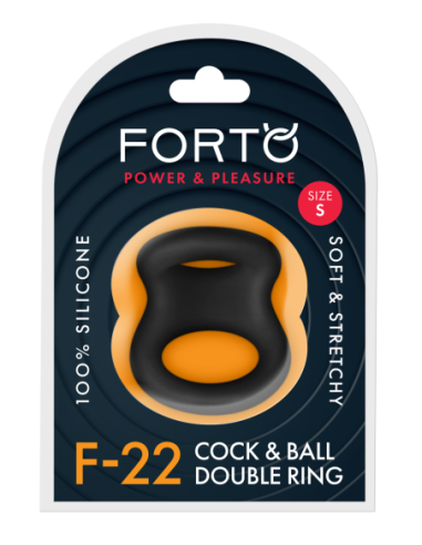 FORTO ANILLO D F-22 PEQUEÑO NEGRO