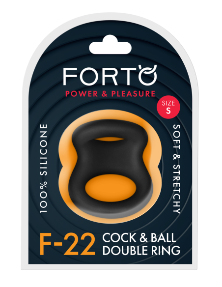 FORTO ANILLO D F-22 PEQUEÑO NEGRO