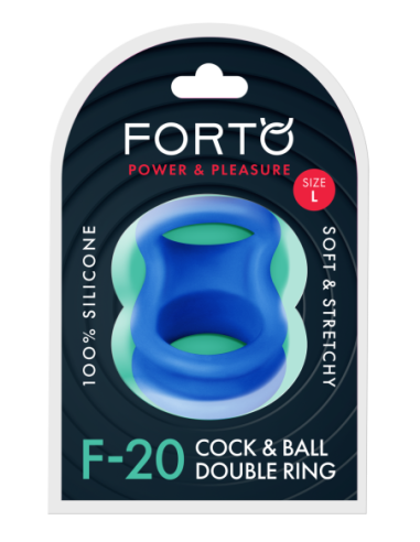 FORTO F-20 BALLS STRETCHER LARGE BLUE