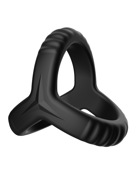 FORTO F-59 TRI COCK AND BALL RING BLACK