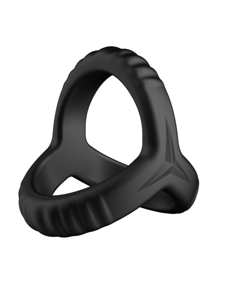 FORTO F-59 TRI COCK AND BALL RING BLACK
