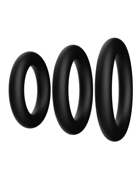 FORTO F-39 TRIO COCKRING SET BLACK