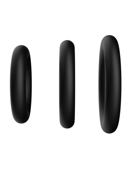 FORTO F-39 TRIO COCKRING SET BLACK