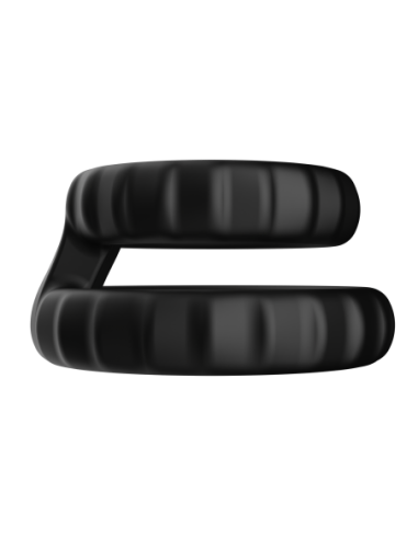 FORTO F-43 TIERED COCK AND BALL RING BLACK