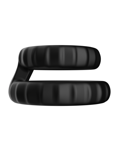 FORTO F-43 TIERED COCK AND BALL RING BLACK