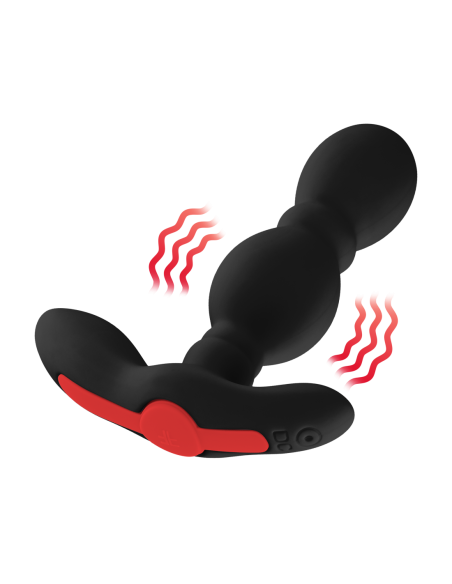 FORTO VIBRATING ANAL PLUG BLACK