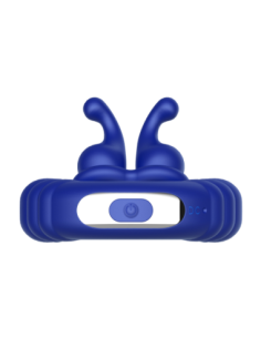 FORTO F-24 TEXTURED VIBRATING COCKRING BLUE 2