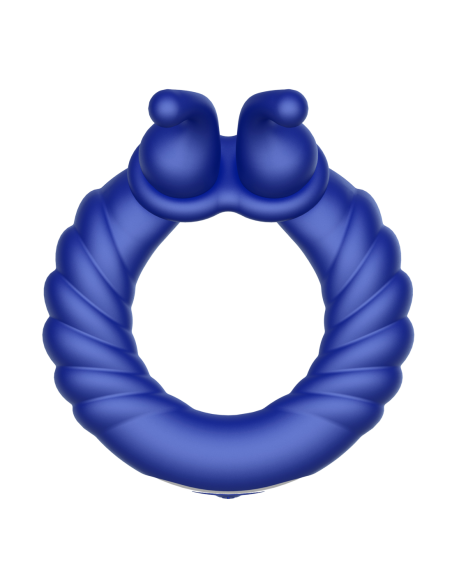 FORTO F-24 ANILLO VIBRADOR TEXTURIZADO AZUL