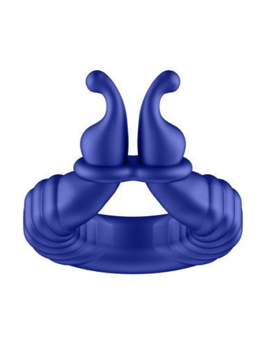 FORTO F-24 ANILLO VIBRADOR TEXTURIZADO AZUL