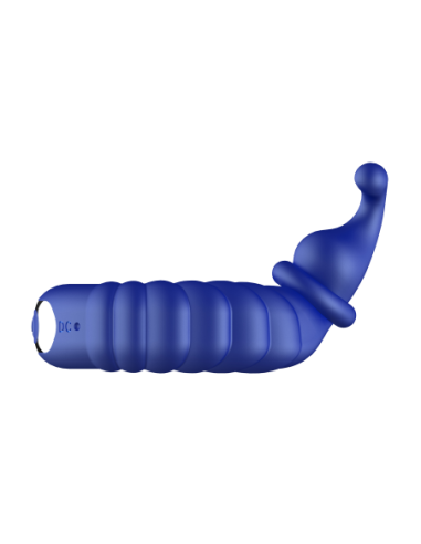 FORTO F-24 TEXTURED VIBRATING COCKRING BLUE