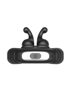 FORTO F-24 TEXTURED VIBRATING COCKRING BLACK 2