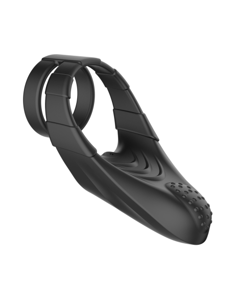 FORTO F-48 PERINEO VIBRADOR DOBLE ANILLO C NEGRO
