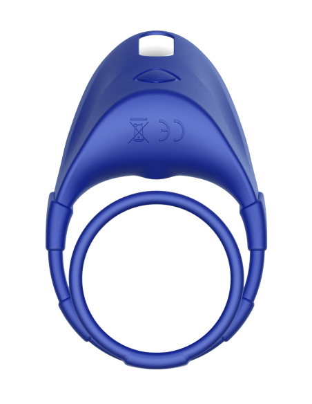 FORTO F-48 PERINEO VIBRADOR DOBLE ANILLO C AZUL