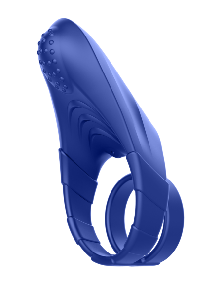 FORTO F-48 PERINEO VIBRADOR DOBLE ANILLO C AZUL