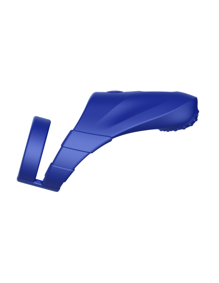 FORTO F-48 VIBRATING PERINEUM DOUBLE C-RING BLUE