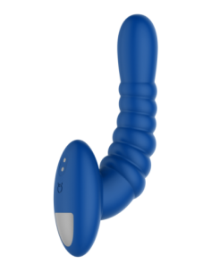 MASAJEADOR VIBRATORIO PROFESIONAL ACANALADOFORTO AZUL