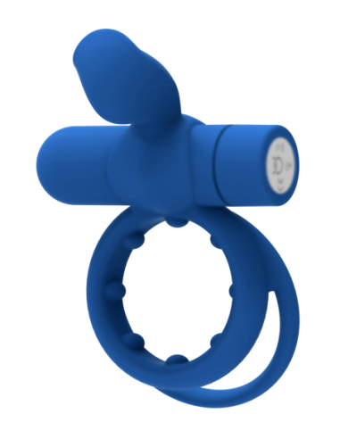 FORTO PUNTERO VIBRADOR PARA EL PENE AZUL