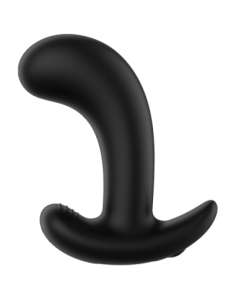 FORTO CURVED VIBRATING PLUG BLACK 2