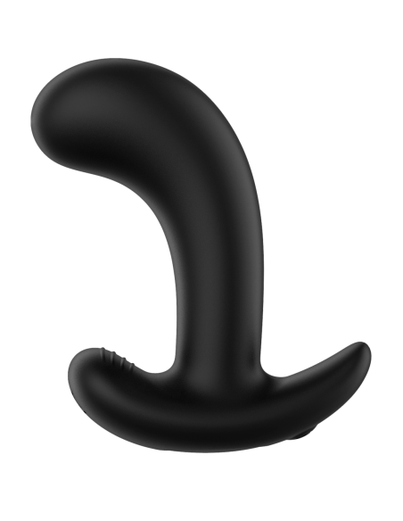 FORTO CURVED VIBRATING PLUG BLACK