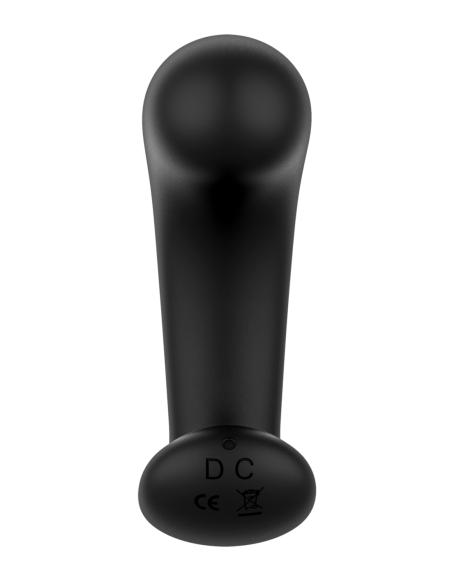 FORTO CURVED VIBRATING PLUG BLACK