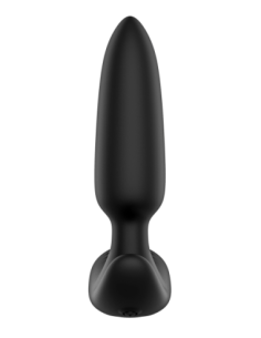 FORTO POINTED VIBRATING  PLUG BLACK 2