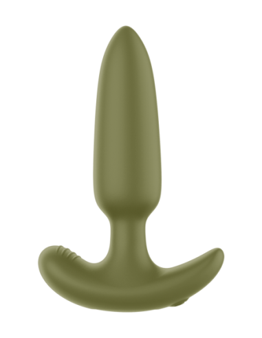 FORTO POINTED VIBRATING PLUG GREEN