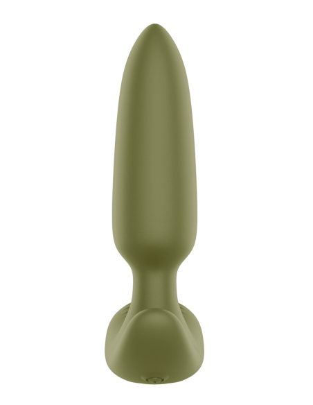 FORTO POINTED VIBRATING PLUG GREEN