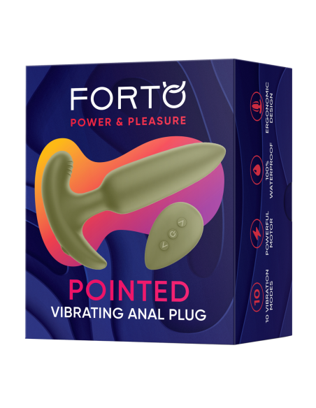 FORTO TAPÓN VIBRATORIO PUNTIAGUDO VERDE