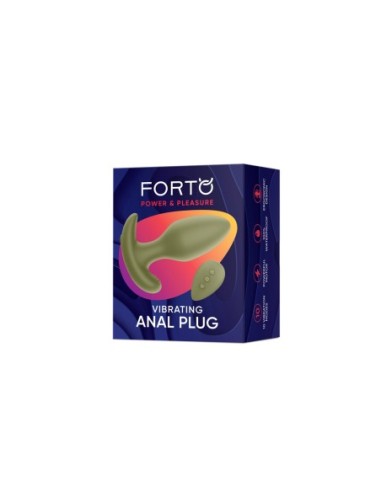 FORTO VIBRATING ANAL PLUG GREEN