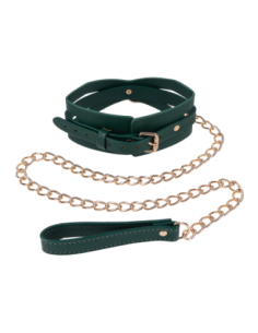 SPORTSHEETS INDICA CUTOUT COLLAR AND LEASH