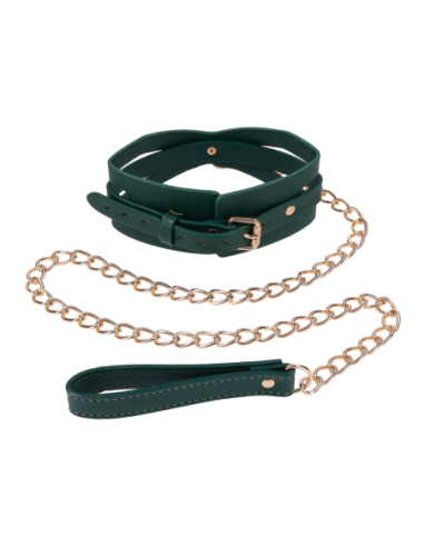 SPORTSHEETS INDICA CUTOUT COLLAR AND LEASH