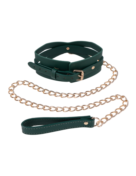 SPORTSHEETS INDICA CUTOUT COLLAR AND LEASH