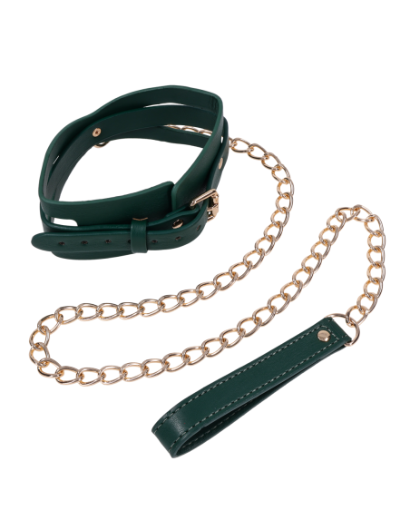 SPORTSHEETS INDICA CUTOUT COLLAR AND LEASH