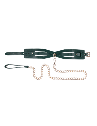 SPORTSHEETS INDICA CUTOUT COLLAR AND LEASH
